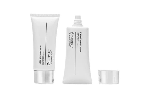 Plastic cosmetic squeeze tubes