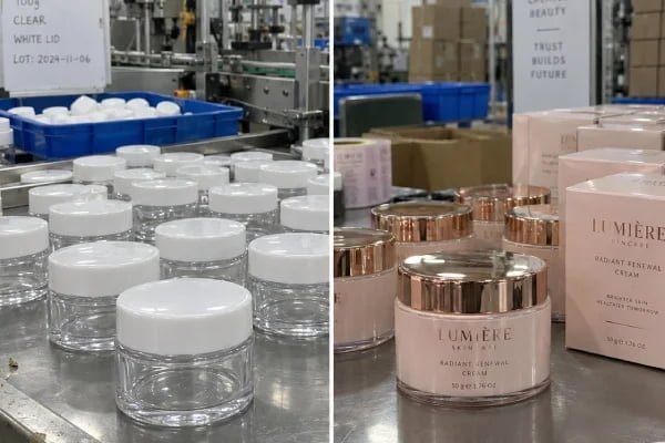 50g custom double-wall cosmetic cream jar